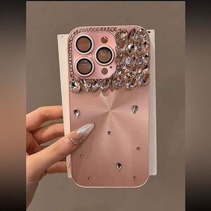 Luxe Pink Diamond iPhone 16 Pro Max Case